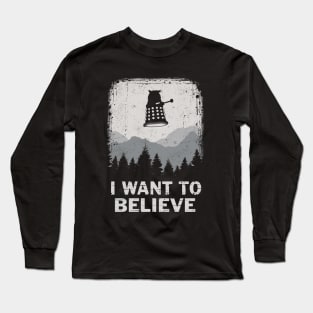 I Believe in Aliens Long Sleeve T-Shirt